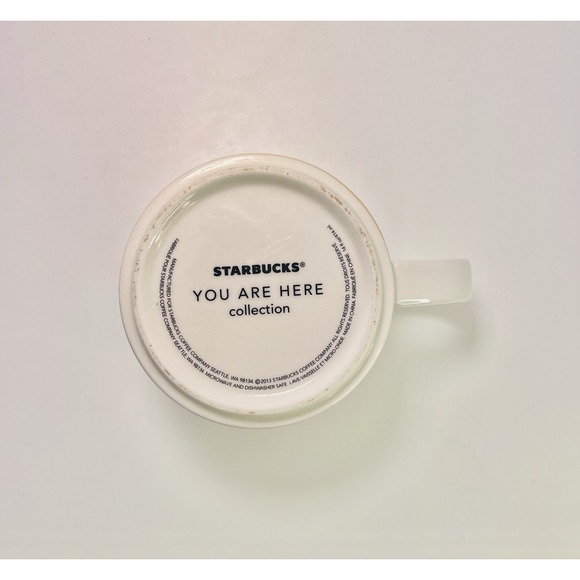 Starbucks FLORIDA State You Are Here Collection Ceramic Coffee Mug Cup YAH 14 oz - Picture 8 of 8
